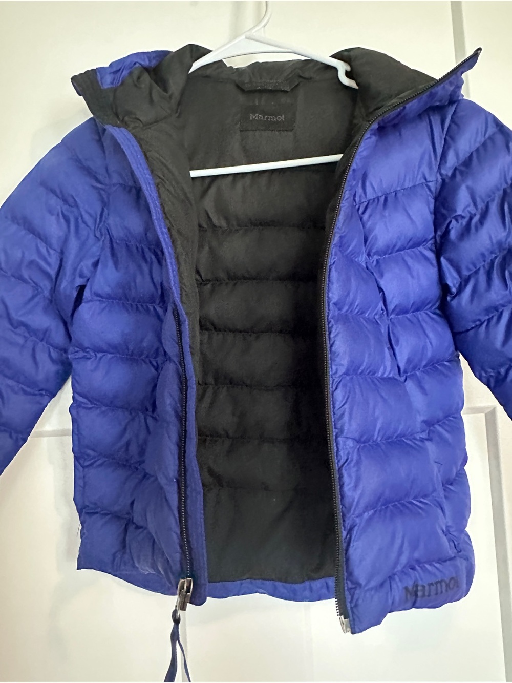Marmot Kids' Blue Down Puffer Jacket
